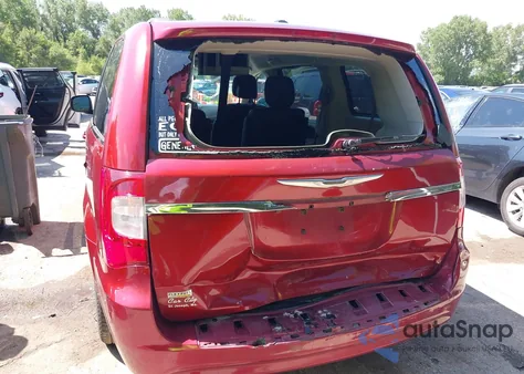 2014 Chrysler Town & Country Touring из США, поврежденный, VIN 2C4RC1BG4ER292425